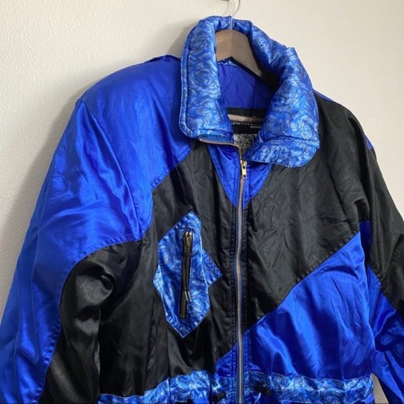 Vintage Edelweiss Floral Patchwork Ski Jacket - Picture 3 of 8